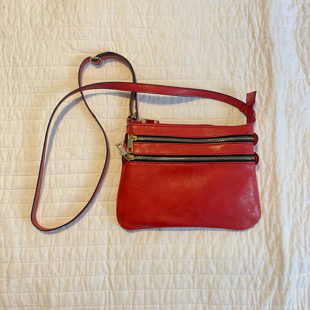 Kelly and Katie Crossbody Bag Red